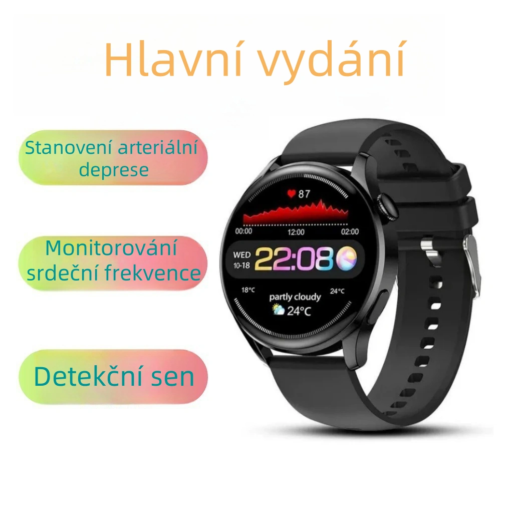 ✨💪Otevřete novou éru zdraví! Laserová terapie Siemens hodinky, srdeční frekvence, srdeční rytmus, vše pod jednou kontrolou! 🕰️❤️