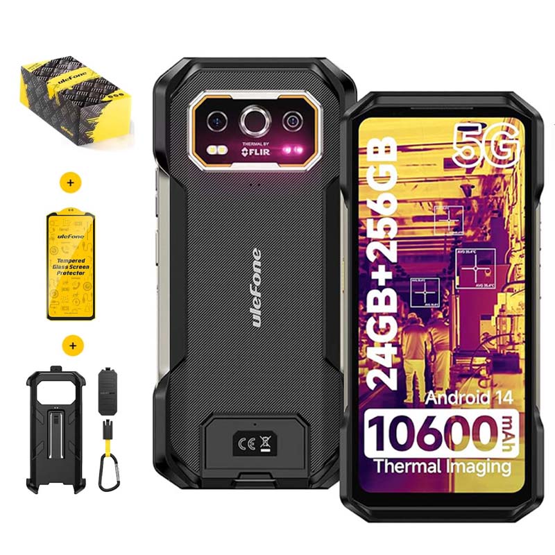 Ulefone Armor 27T Pro Nový 5G smartphone s termální kamerou