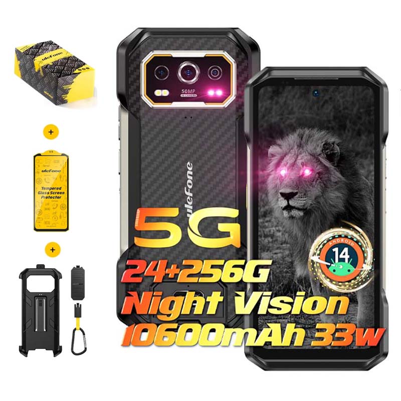 Ulefone Armor 27T Pro Nový 5G smartphone s termální kamerou