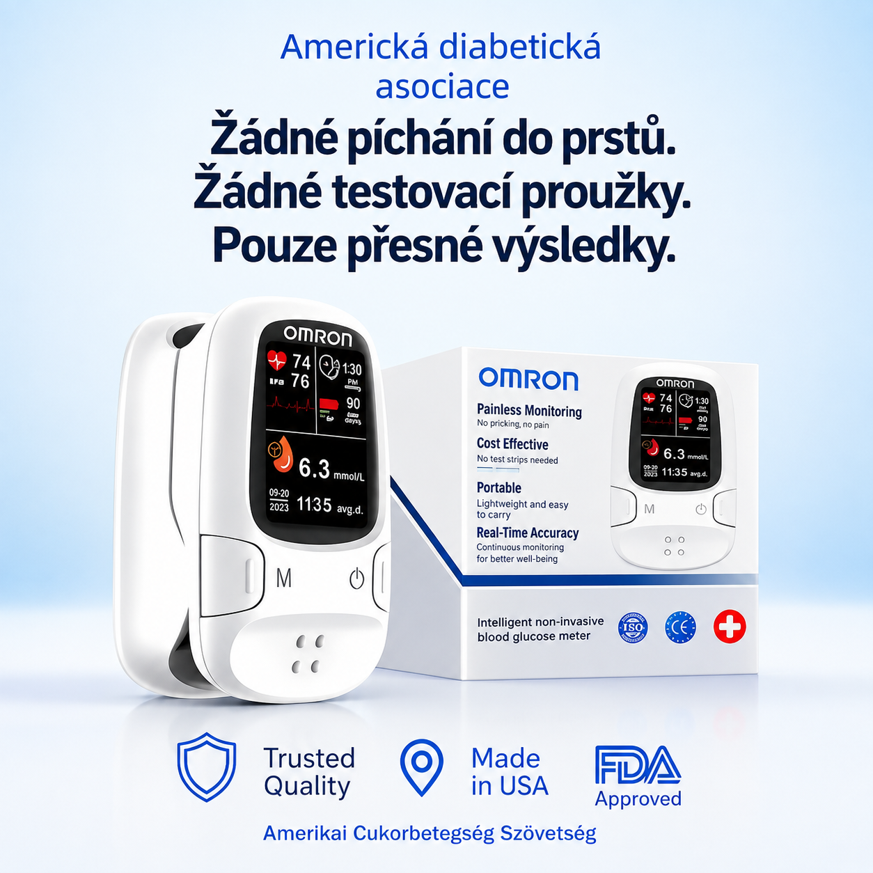 🌸 Pohodlné měření cukru bez píchnutí do prstu – jednoduché každodenní sledování 🌈🌟