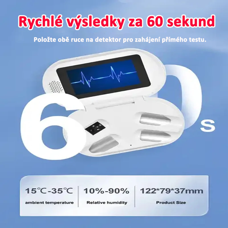 Nový typ neinvazivního glukometru společnosti Johnson & Johnson, který měří hladinu cukru v krvi včas bez nutnosti propichování prstů