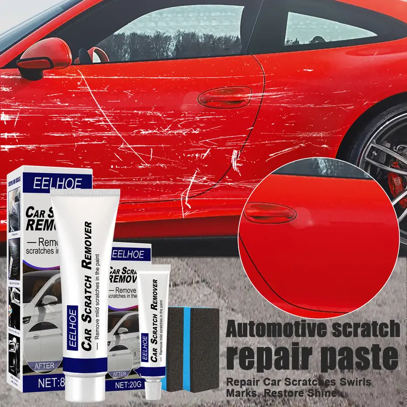 🎁 48% sleva na všechny produkty !🚗 import Krém na opravu škrábanců z auta Odstraňovač škrábanců z auta Brusné leštění na škrábance od auta Péče o lak 🛠️