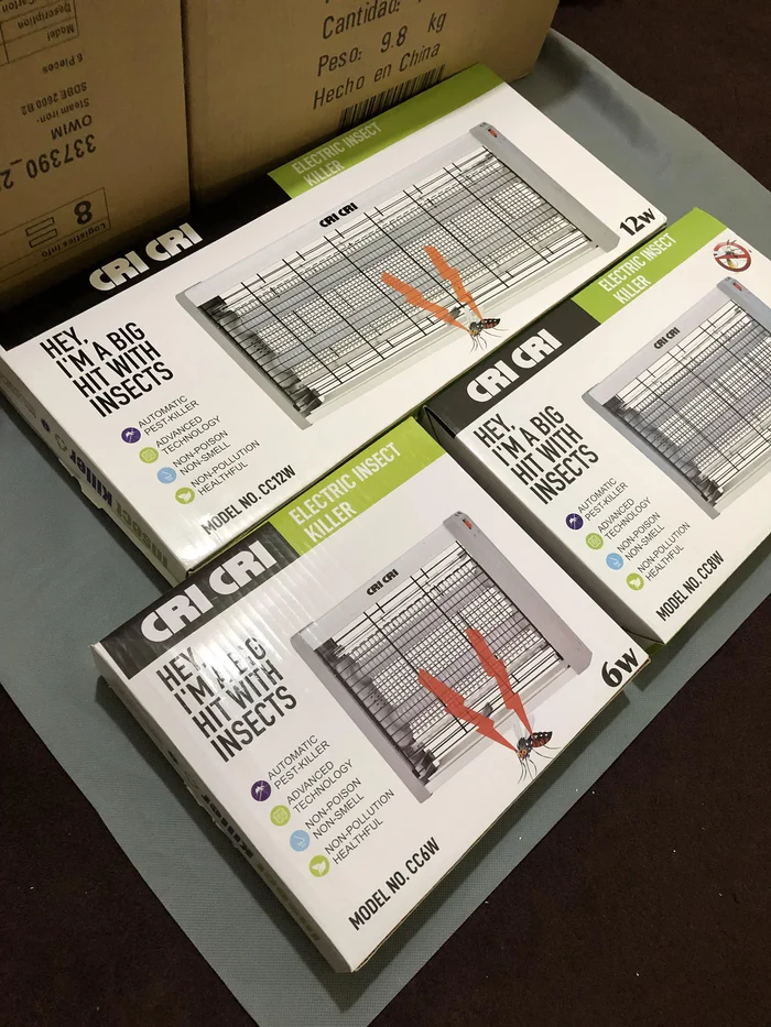 Elektrický hubič komárů Gwadar Import™ Nový model hubič komárů CRI CRI Velikosti 6W, 8W, 10W, 12W