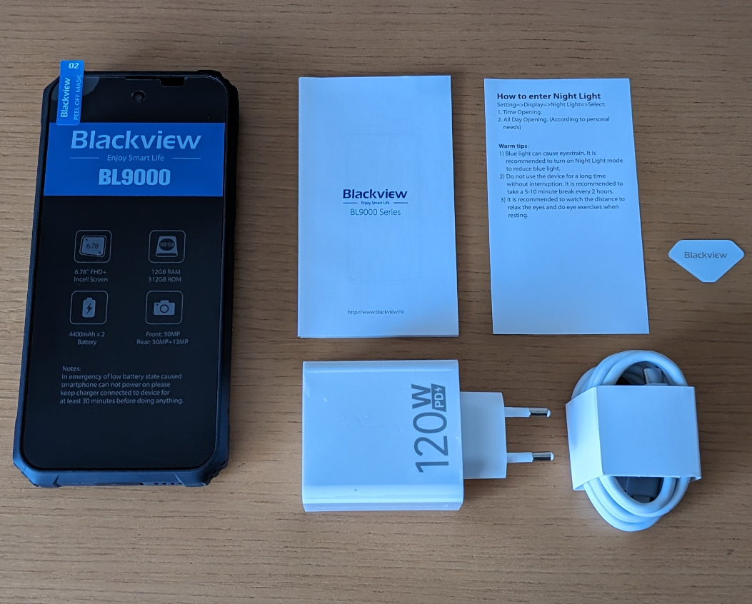 【Nová verze】Smartphone Blackview BL9000 Pro 5G, odolný (s FLIR termální kamerou)