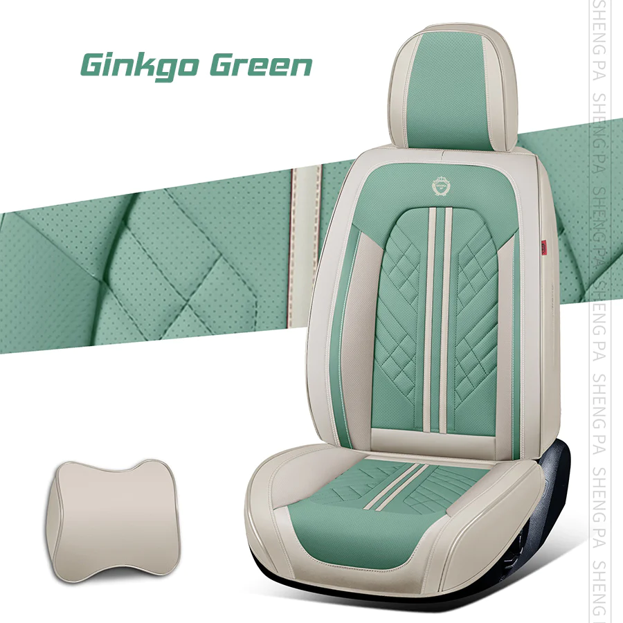 "American Zeta 2023 American Zeta 2023 Set complet de huse universale respirabile impermeabile din piele pentru mașini, SUV-uri, camioane