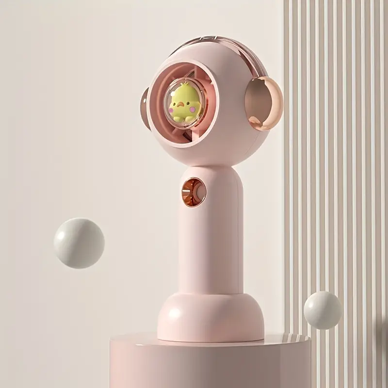 Spray Portátil De Mão Com Vento Forte Mini Ventilador USB Recarregável Para Resfriamento