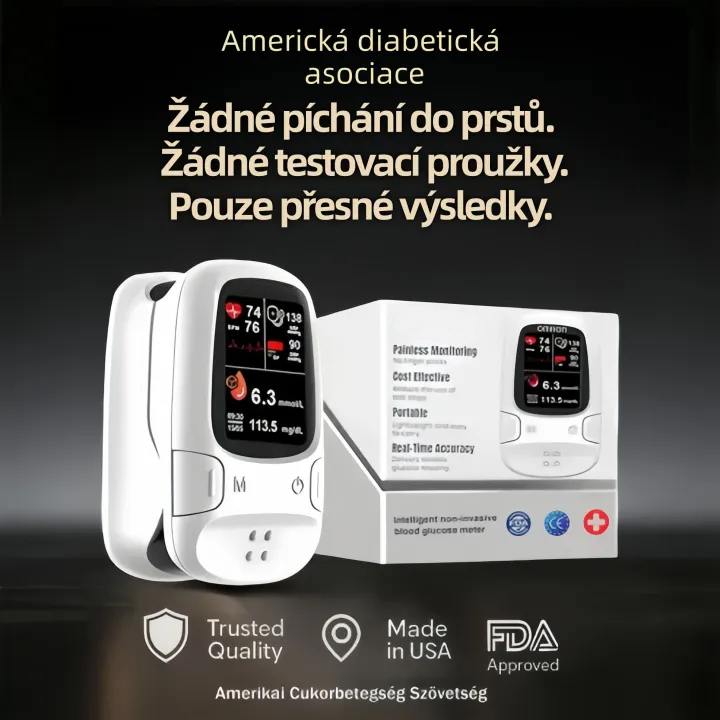 🌿 Pohodlný a praktický způsob měření bez píchnutí do prstu – jednoduché a klidné každodenní sledování ✨📊