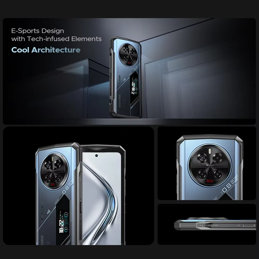 Estreia mundial Doogee V40 Pro 5G telefone robusto 6.78 "16gb + 512gb telefones de jogos 