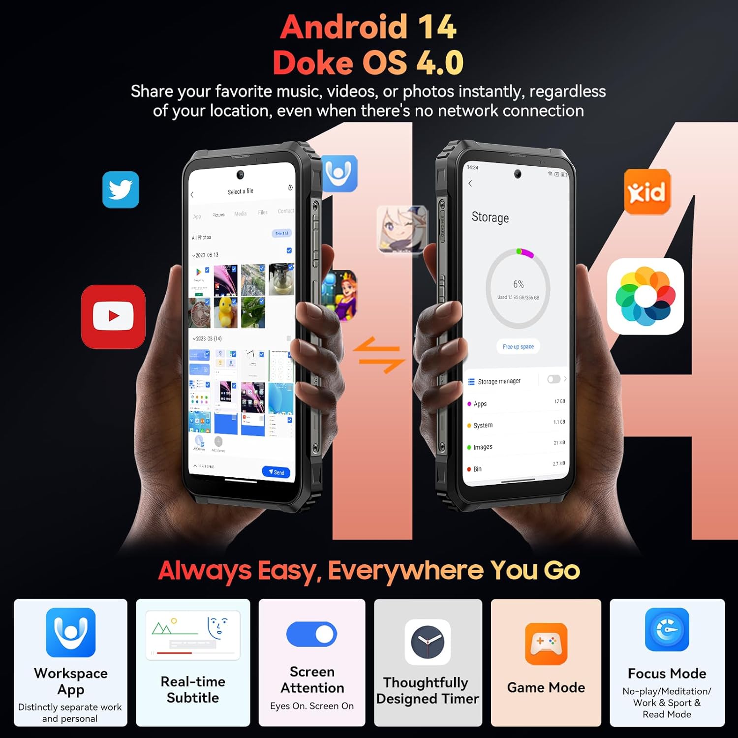 【Nová verze】Smartphone Blackview BL9000 Pro 5G, odolný (s FLIR termální kamerou)
