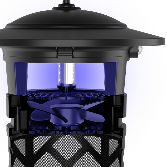 DYNATRAP® 1 ACRE LED PASTI NA KOMÁRY A HMYZ - ČERNÁ