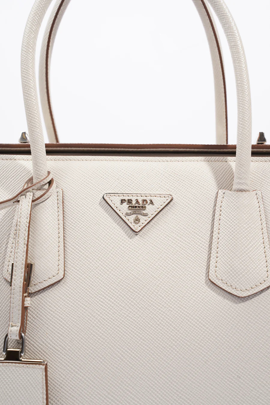 Tote Prada Turnlock Piele Saffiano