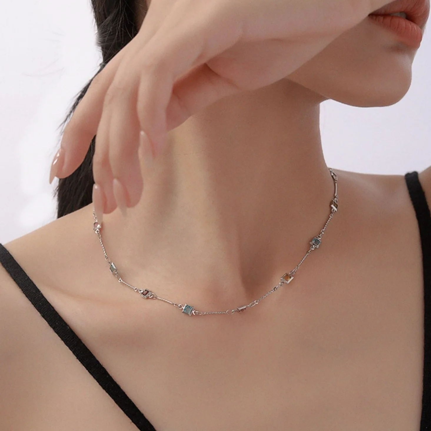 🎁 50% sleva na všechny produkty !💃Náhrdelník Elizabethe | Pozlaceno 18k zlatem🌟