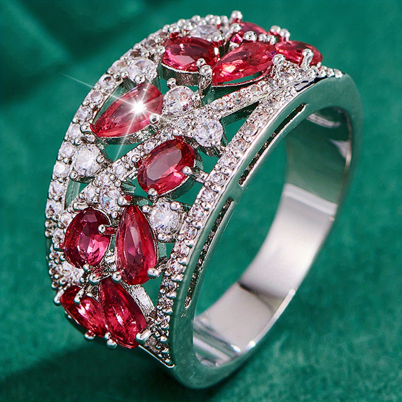 🎁 50% sleva na všechny produkty !💍boho prsten s drahokamem✨