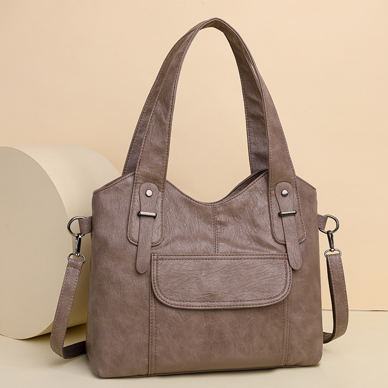 🎁 48% sleva na všechny produkty !👜 Retro jednobarevná kabelka ✨
