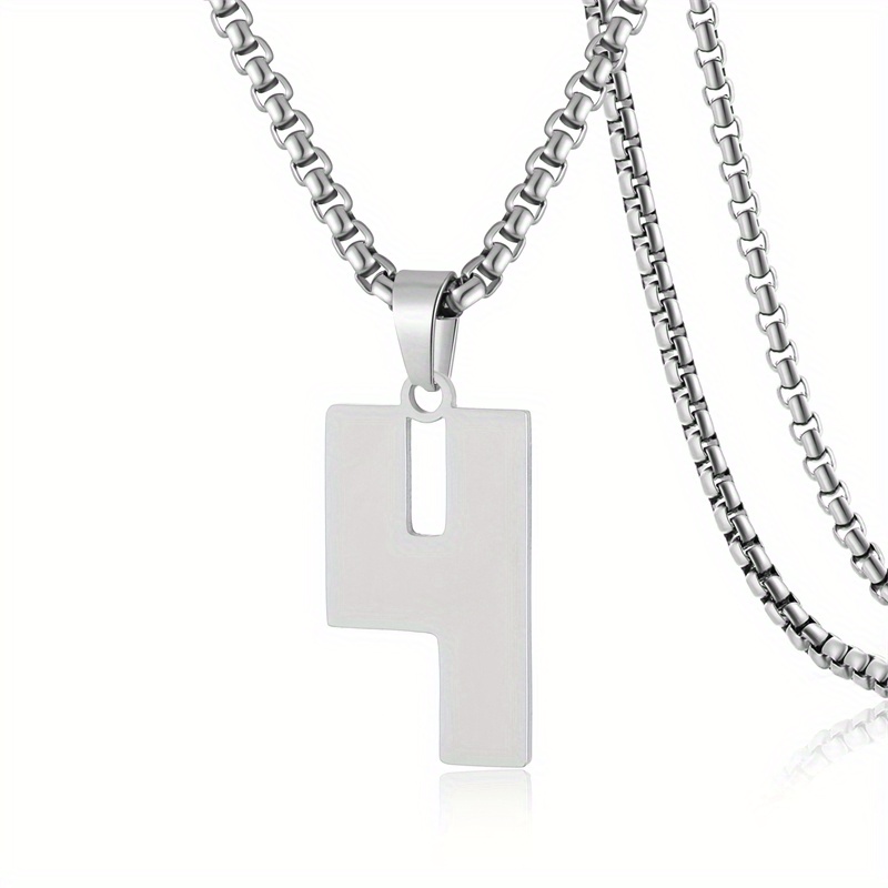 🎁 50% sleva na všechny produkty ! 🏆Stylový náhrdelník s přívěskem na sportovní číslo🔢