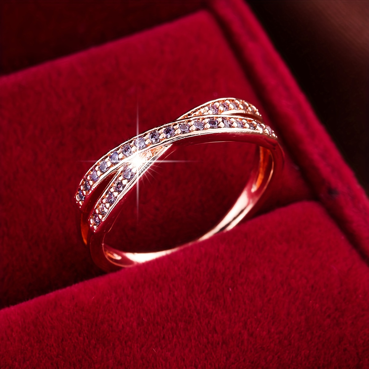 🎁 50% sleva na všechny produkty !💍Jednoduchý módní křížový prsten pro ženy💖