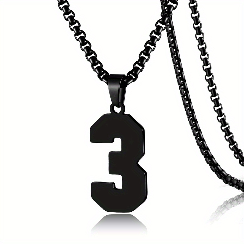 🎁 50% sleva na všechny produkty ! 🏆Stylový náhrdelník s přívěskem na sportovní číslo🔢