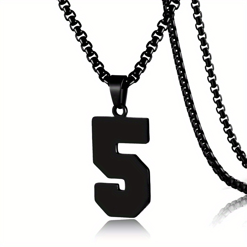 🎁 50% sleva na všechny produkty ! 🏆Stylový náhrdelník s přívěskem na sportovní číslo🔢