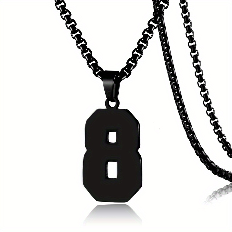 🎁 50% sleva na všechny produkty ! 🏆Stylový náhrdelník s přívěskem na sportovní číslo🔢