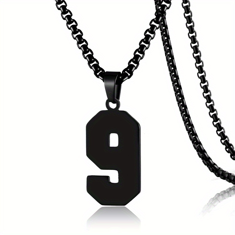 🎁 50% sleva na všechny produkty ! 🏆Stylový náhrdelník s přívěskem na sportovní číslo🔢