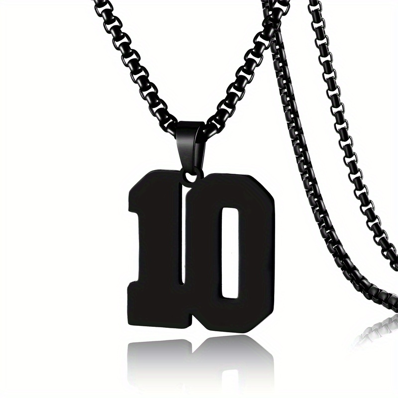 🎁 50% sleva na všechny produkty ! 🏆Stylový náhrdelník s přívěskem na sportovní číslo🔢