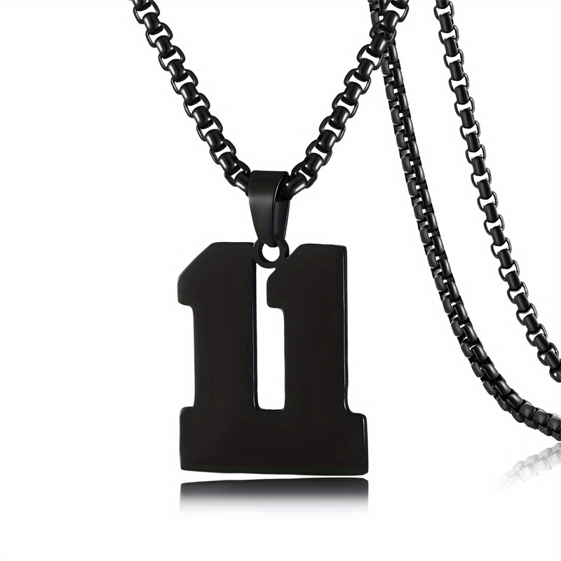 🎁 50% sleva na všechny produkty ! 🏆Stylový náhrdelník s přívěskem na sportovní číslo🔢