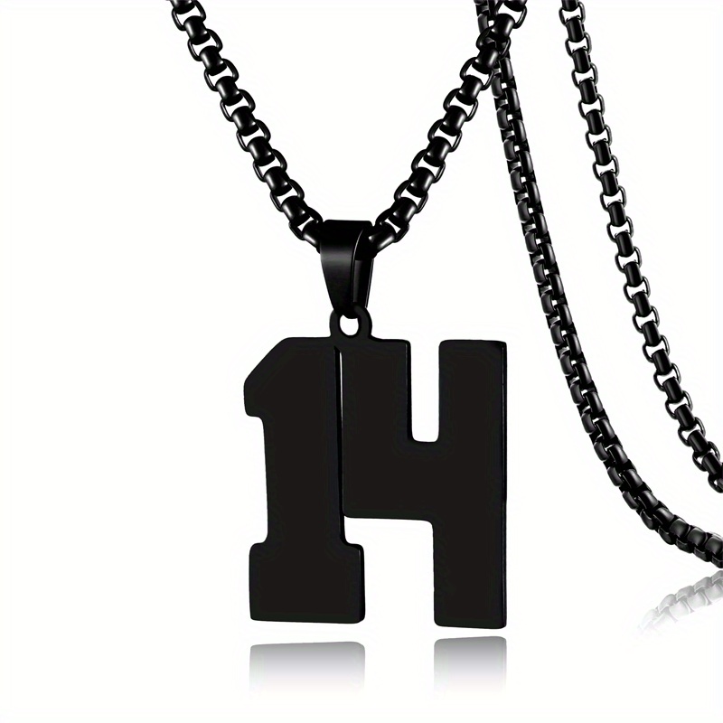 🎁 50% sleva na všechny produkty ! 🏆Stylový náhrdelník s přívěskem na sportovní číslo🔢