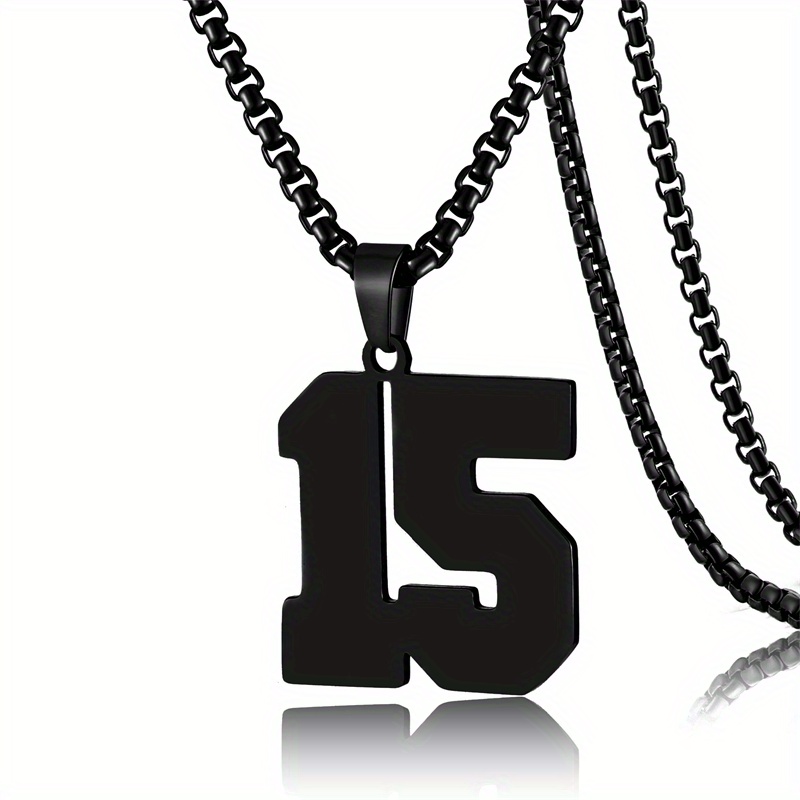 🎁 50% sleva na všechny produkty ! 🏆Stylový náhrdelník s přívěskem na sportovní číslo🔢