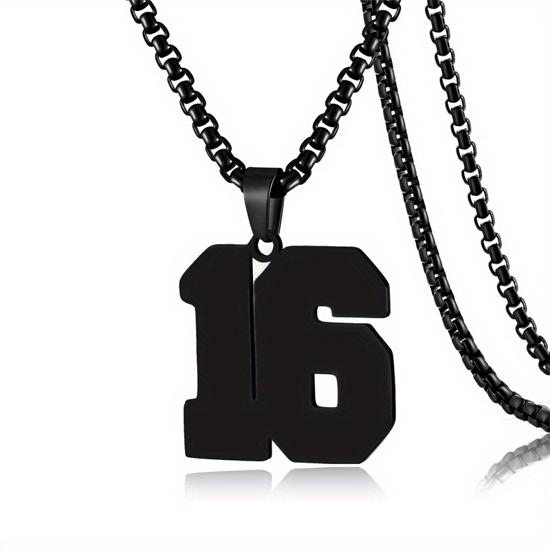 🎁 50% sleva na všechny produkty ! 🏆Stylový náhrdelník s přívěskem na sportovní číslo🔢