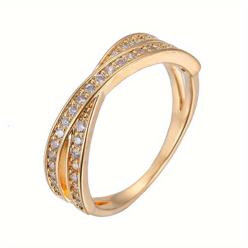 🎁 50% sleva na všechny produkty !💍Jednoduchý módní křížový prsten pro ženy💖