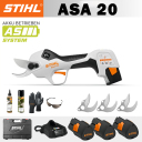 【STIHL】 ASA201, lithiová baterie×3, úložný box×1, řezný nástroj×5, nabíječka×1