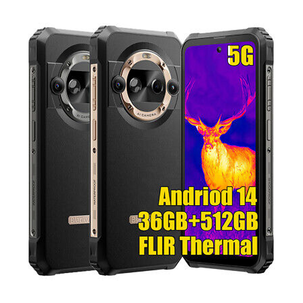 【Nová verze】Smartphone Blackview BL9000 Pro 5G, odolný (s FLIR termální kamerou)
