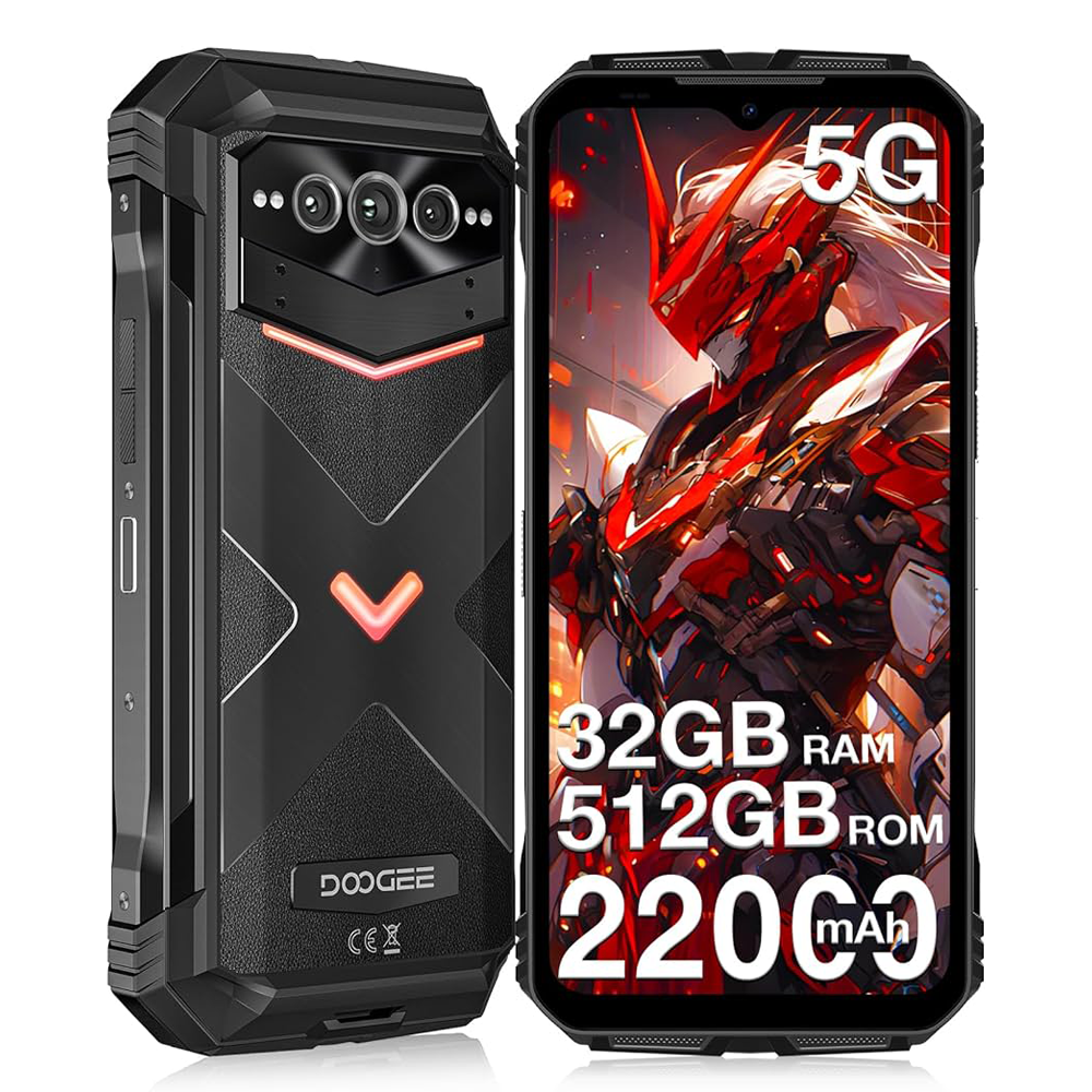  Doogee V Max Plus - Smartphone 5G robusto, lançamento mundial
