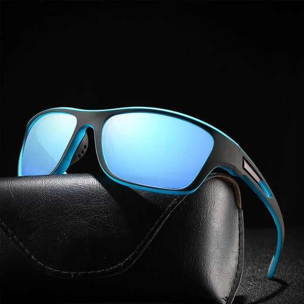 Outdoor-Sportsonnenbrille mit blendfreier polarisierter Linse