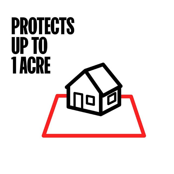 DYNATRAP® 1 ACRE LED PASTI NA KOMÁRY A HMYZ - ČERNÁ