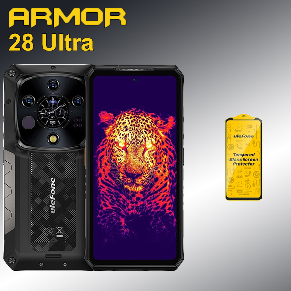 【Limitado】Ulefone Armor 28 Ultra novo smartphone 5G, equipado com MediaTek Dimensity 9300+