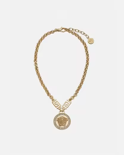 Crystal La  Greca Necklace