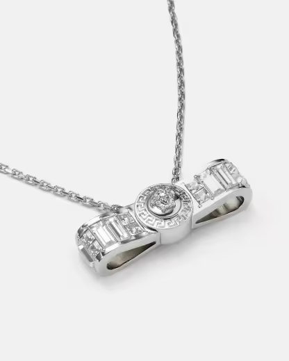 Crystal Gianni Ribbon Pendant Necklace