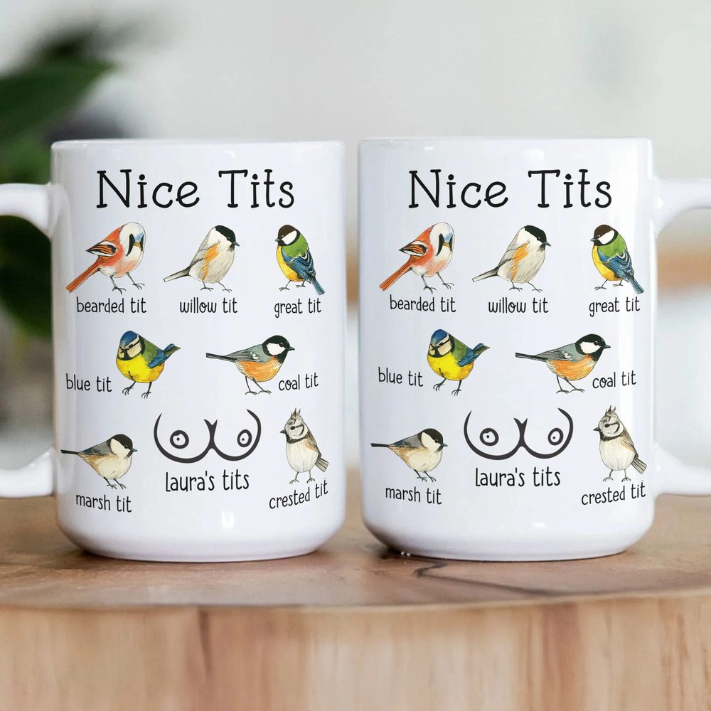 Nice Tits Funny Mug - Gifts For Wife, GF, Friends Silly Gift, Exchange Gift - Personalized Mug