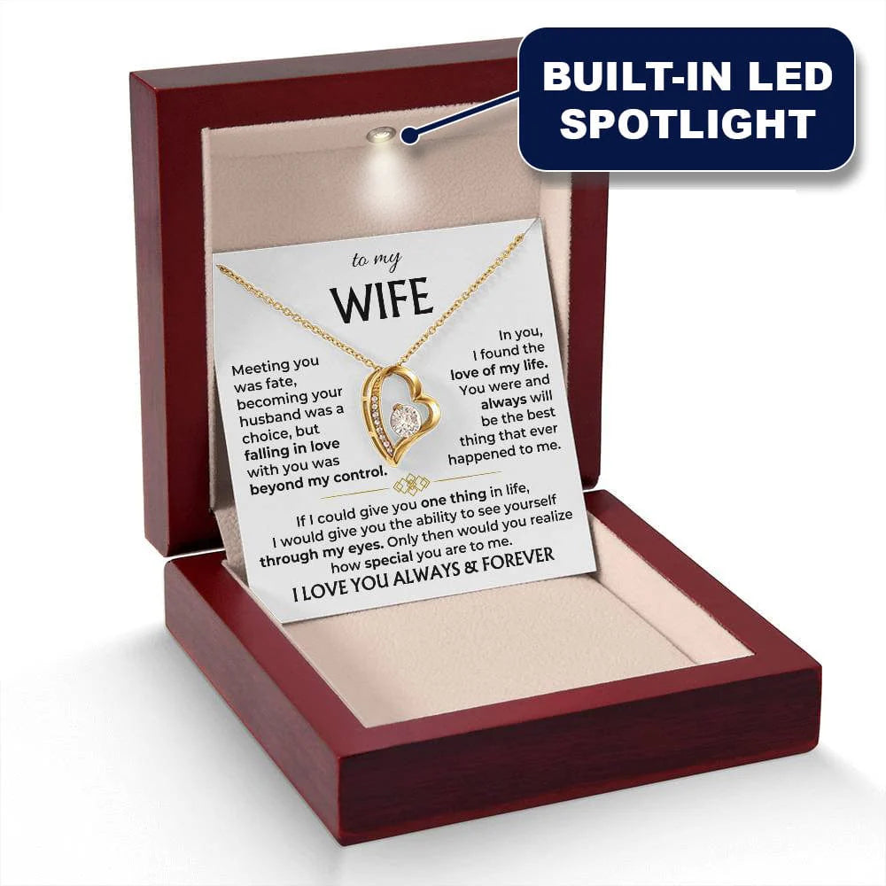 To My Wife - I Love You Always & Forever - Gift Set