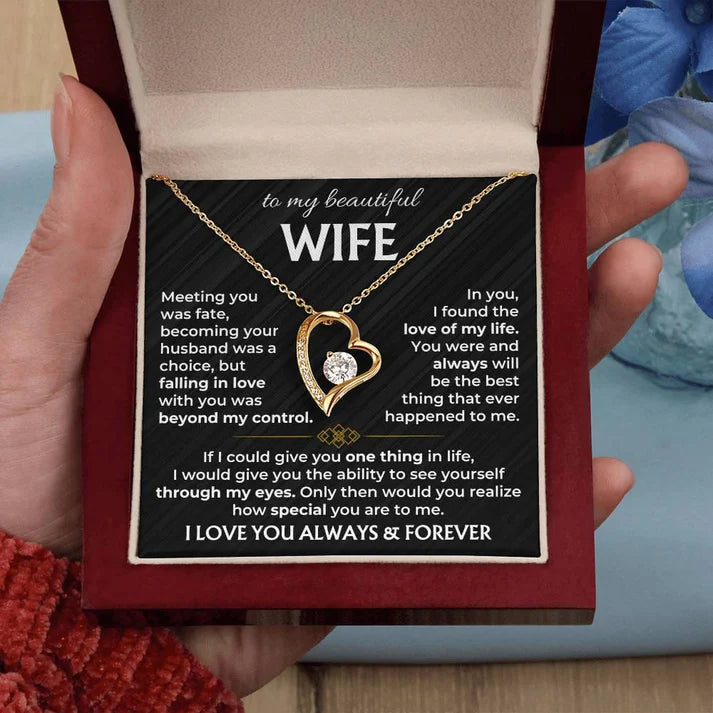 To My Wife - I Love You Always & Forever - Gift Set