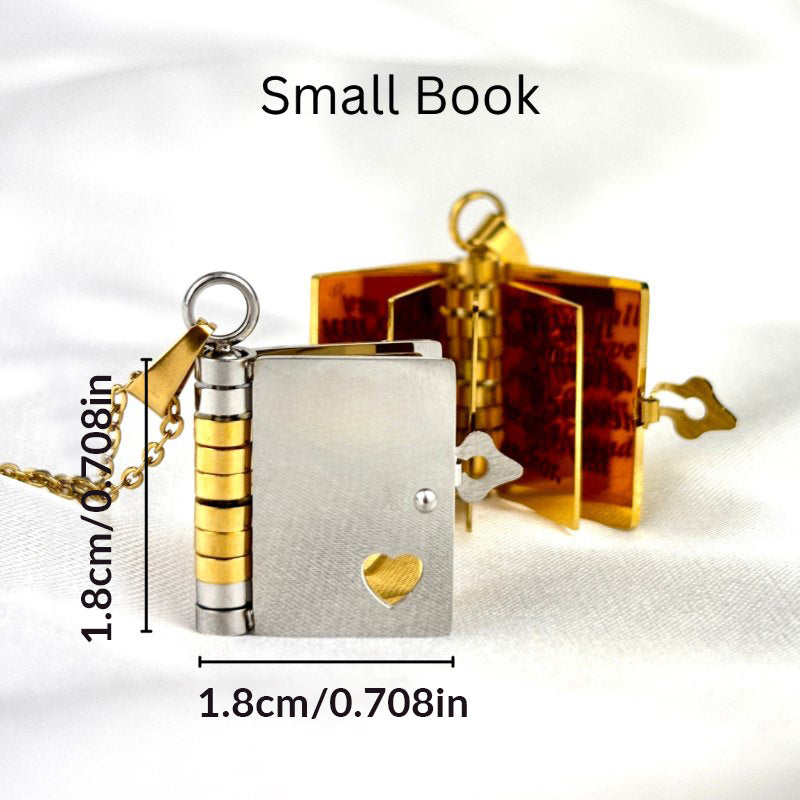 For Daughter - My Incredible Daughter Book Necklace