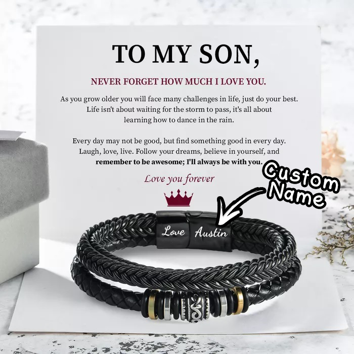 Customize To My Love - Love You Forever Bracelet