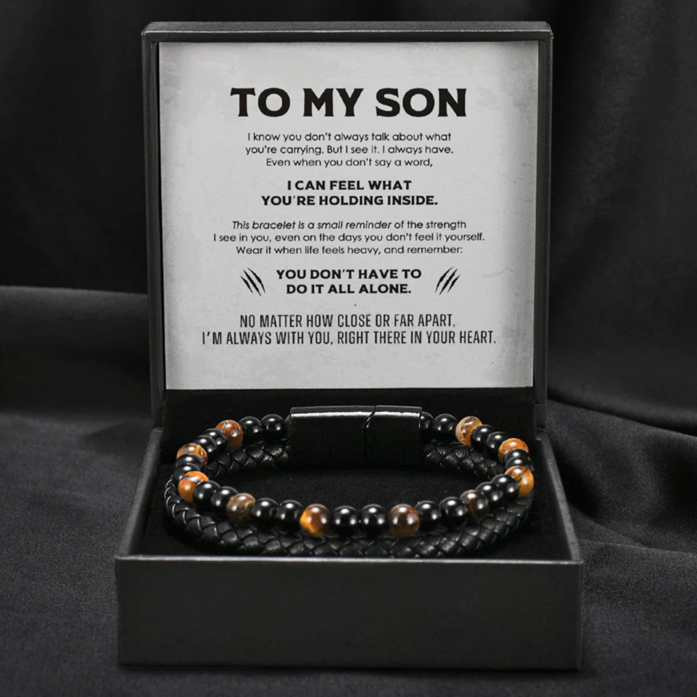 The Guardian - Son's Tiger Eye Protection Bracelet