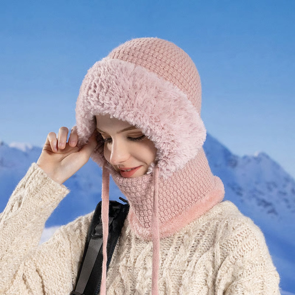 3 in 1 Beanie Hat For Women