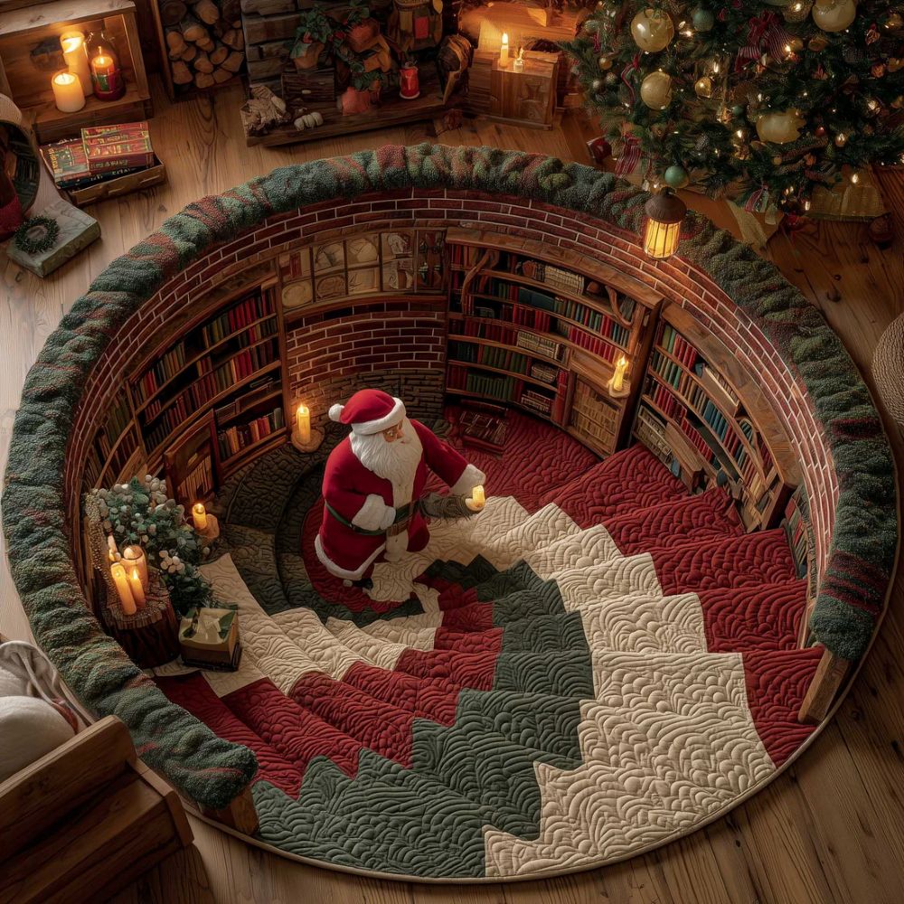 Christmas Round Rug