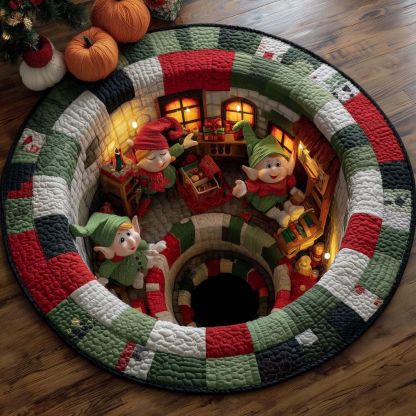 Christmas Round Rug