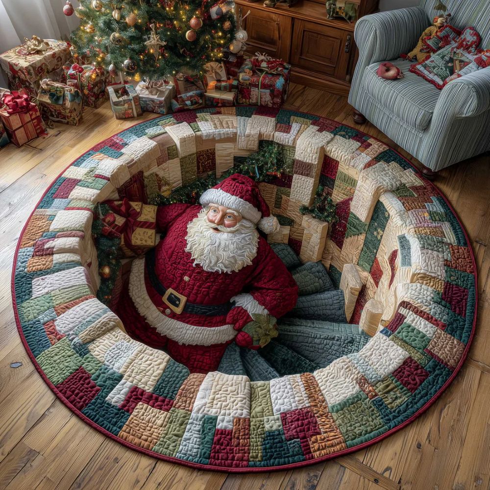 Christmas Round Rug