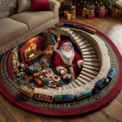 Christmas Round Rug