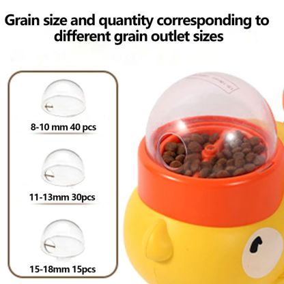 Interactive Duck-Themed Slow Feeder Toy for Pets